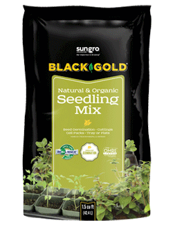 BLACK GOLD ORGANIC SEEDLING MIX 1.5CF