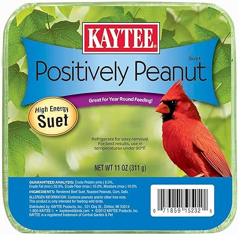 KT SUET CAKE POSITIVELY PEANUT 11 OZ