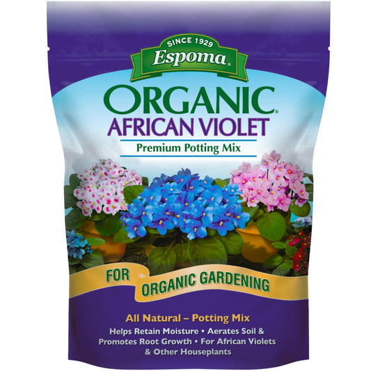 ESPOMA AFRICAN VIOLET MIX 4 QT