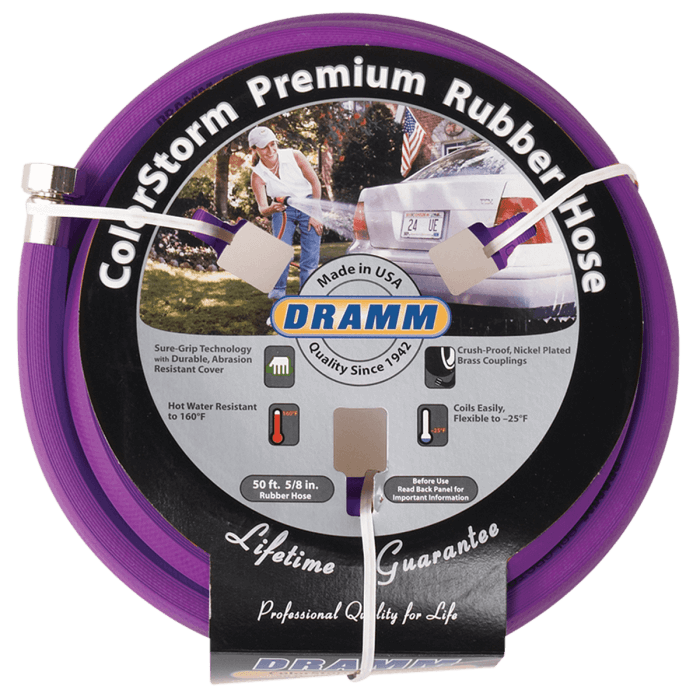 DRAMM COLOR HOSE 50 FT 5/8 IN BERRY Hefty Harvest