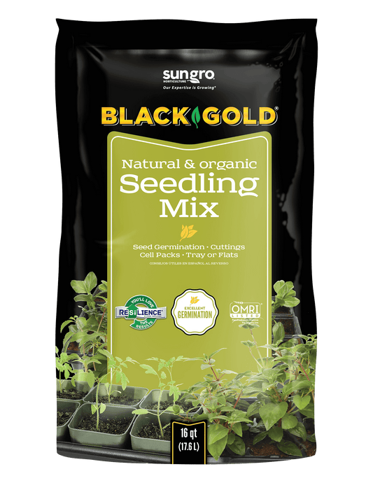 BLACK GOLD ORGANIC SEEDLING MIX 16 QT
