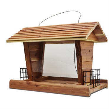 PENN CEDAR GRAND CHALET FEEDER - 5 LB CAPACITY
