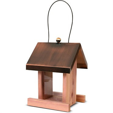 PENN COPPER ROOF SONGBIRD VILLA BIRD FEEDER -1.5LB