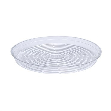 CW CLEAR SAUCERS 14 IN