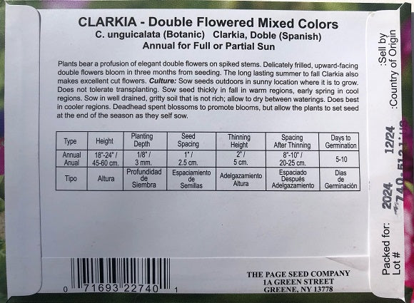 LIBERTY CLARKIA - DOUBLE MIX 250MG