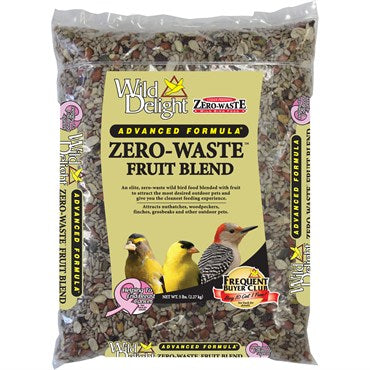 WILD DELIGHT ADVANCED FORMULA ZERO-WASTE FRUIT BLEND BIRD FOOD 5LB