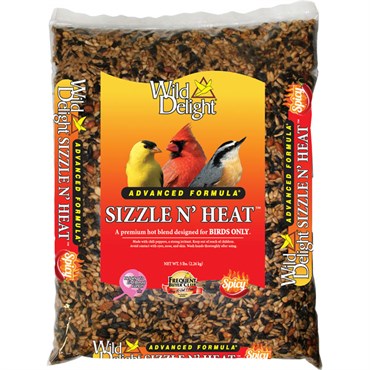 WILD DELIGHT ADVANCED FORMULA SIZZLE N' HEAT BIRD FOOD 5LB