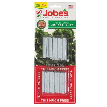 JOBE'S FERTILIZER SPIKE - HOUSEPLANT - 1.3G
