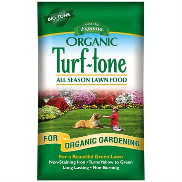 ESPOMA TURF TONE ALL SEASON LAWN FOOD - 28 LB