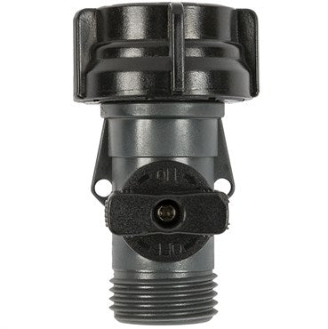 GILMOUR SHUT OFF VALVE POLY 1 OUT