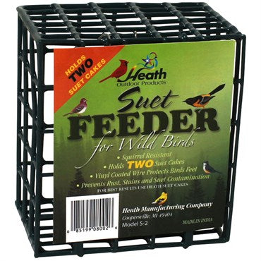 HEATH DOUBLE SUET & SEED CAKE CAGE