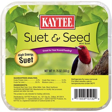 KT SUET CAKE HIGH ENERGY 11.75 OZ