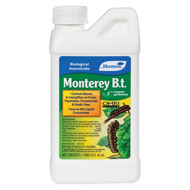 MGP BT BIOLOGICAL INSECTICIDE - 16 OZ CONCENTRATE