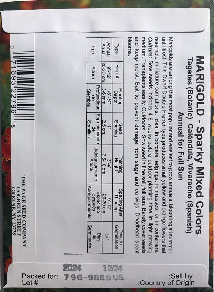 LIBERTY MARIGOLD - SPARKY MIX 275MG
