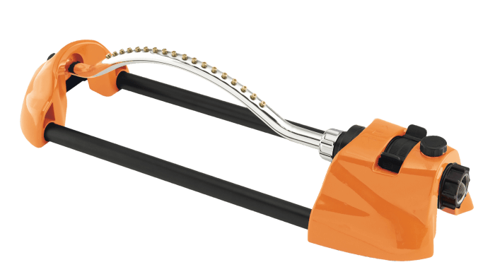 DRAMM SPRINKLER OSCILLATING ORANGE