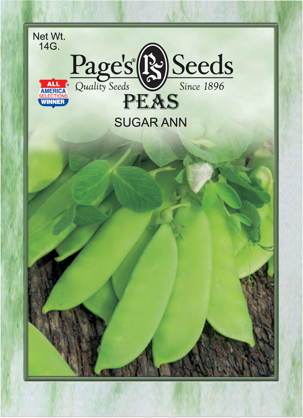 PEAS - SUGAR ANN 14G NON GMO