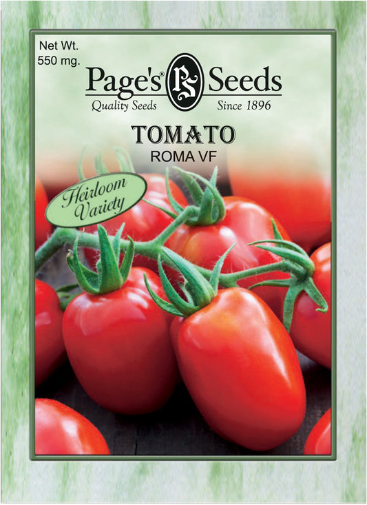 TOMATO - ROMA VF 550MG HEIRLOOM NON GMO