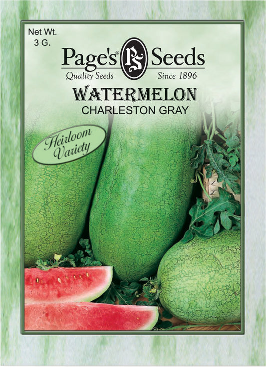 WATERMELON - CHARLESTON GRAY 3G HEIRLOOM NON GMO