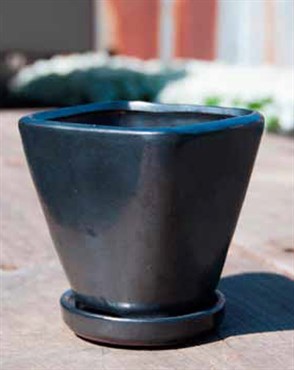 PHG VERANDH OAHU INDOOR PLANTER 7IN SILVER