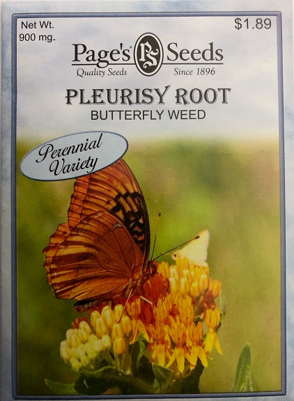 PLEURISY ROOT - BUTTERFLY WEED 900MG NON GMO