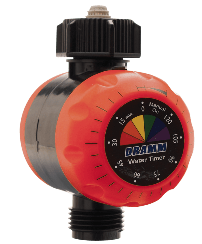 DRAMM WATER TIMER RED