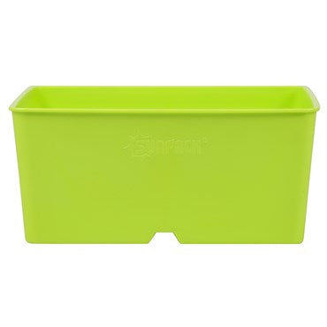 lime green plastic plant pots SP Heavy DUTY Square Pot 5" X 5" LIME Green