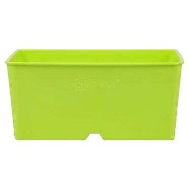 SP HEAVY DUTY SQUARE POT LIME GREEN 5" X 5"