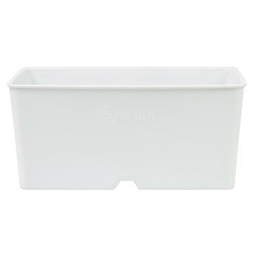 SP HEAVY DUTY SQUARE POT WHITE 5" X 5"