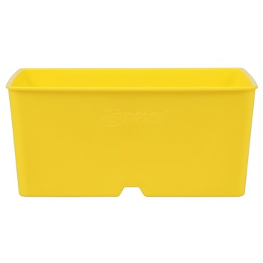 Sunpack 5"x5" Heavy-Duty Square Pot Yellow (Pallet of 50) - Image 3