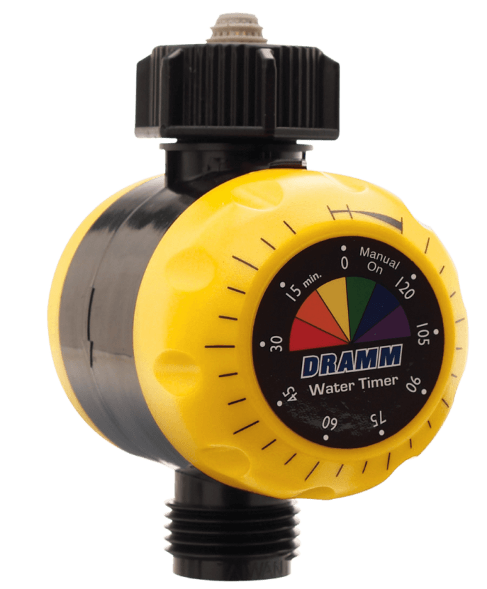 DRAMM WATER TIMER YELLOW