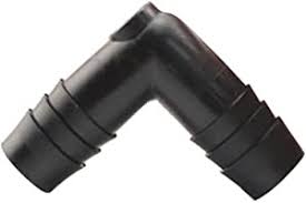 HDF BARBED ELBOW 3/8 IN