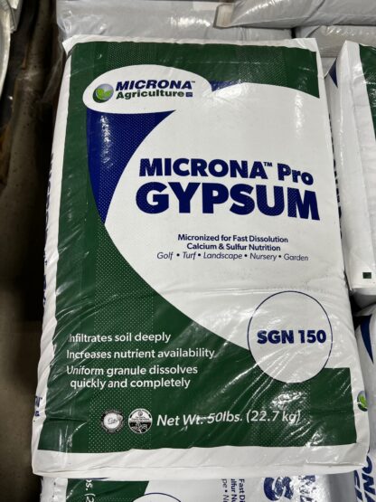 MICRONA PRO GYPSUM GRANULAR 50LB - ORGANIC