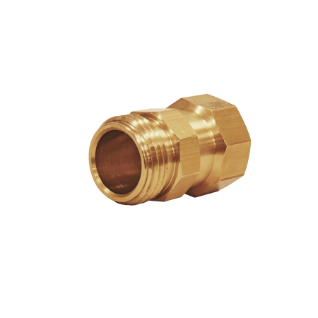 DRAMM HOSE SWIVEL BRASS
