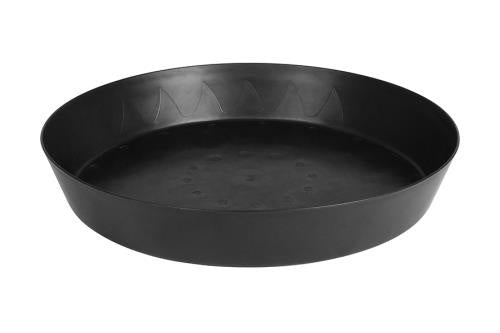 BLACK SAUCER ROUND 18 IN