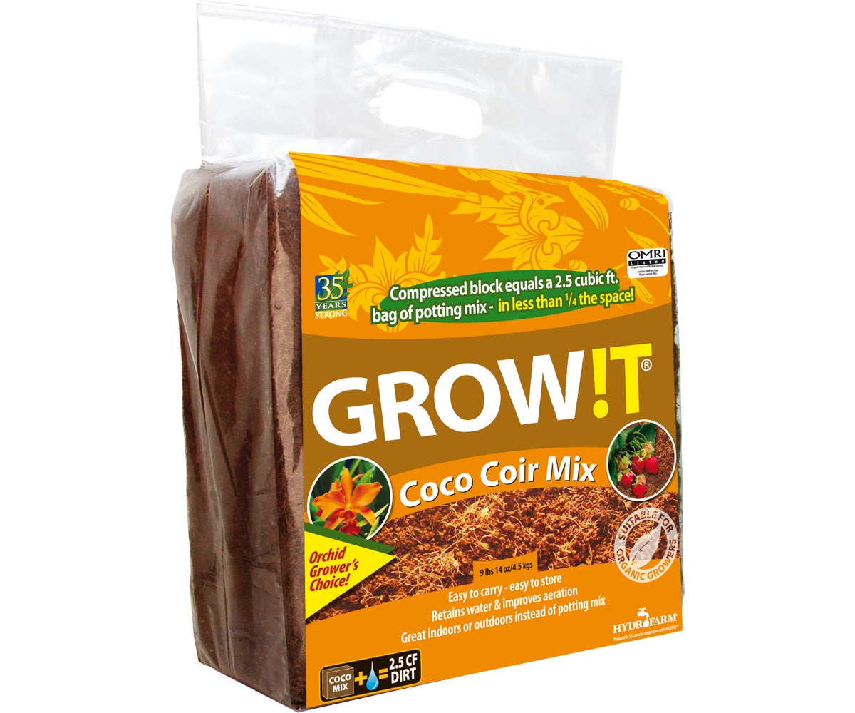 GI ORGANIC COCO COIR MIX BLOCK 2.5 CF