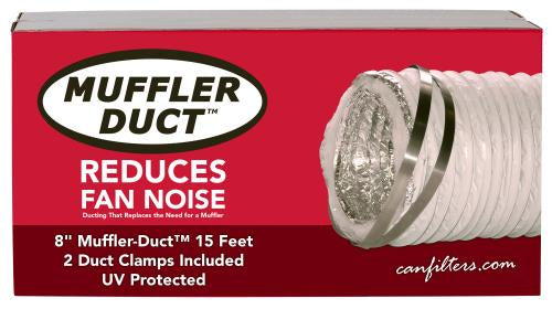 CAN MUFFLER DUCTING 4 IN X 15 FT