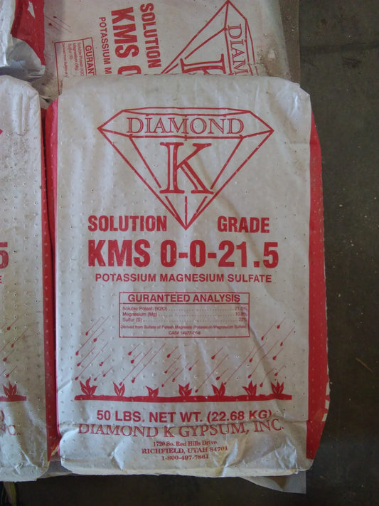 DIAMOND K SULFATE OF POTASH MAGNESIA 50LB - ORGANIC