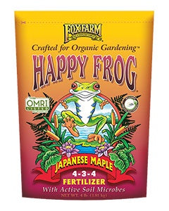 FOX FARM HAPPY FROG JAPANESE MAPLE 4 LB