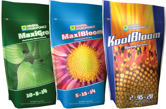 COMBO GH MAXI GRO / BLOOM  / K BLOOM 2.2 LB