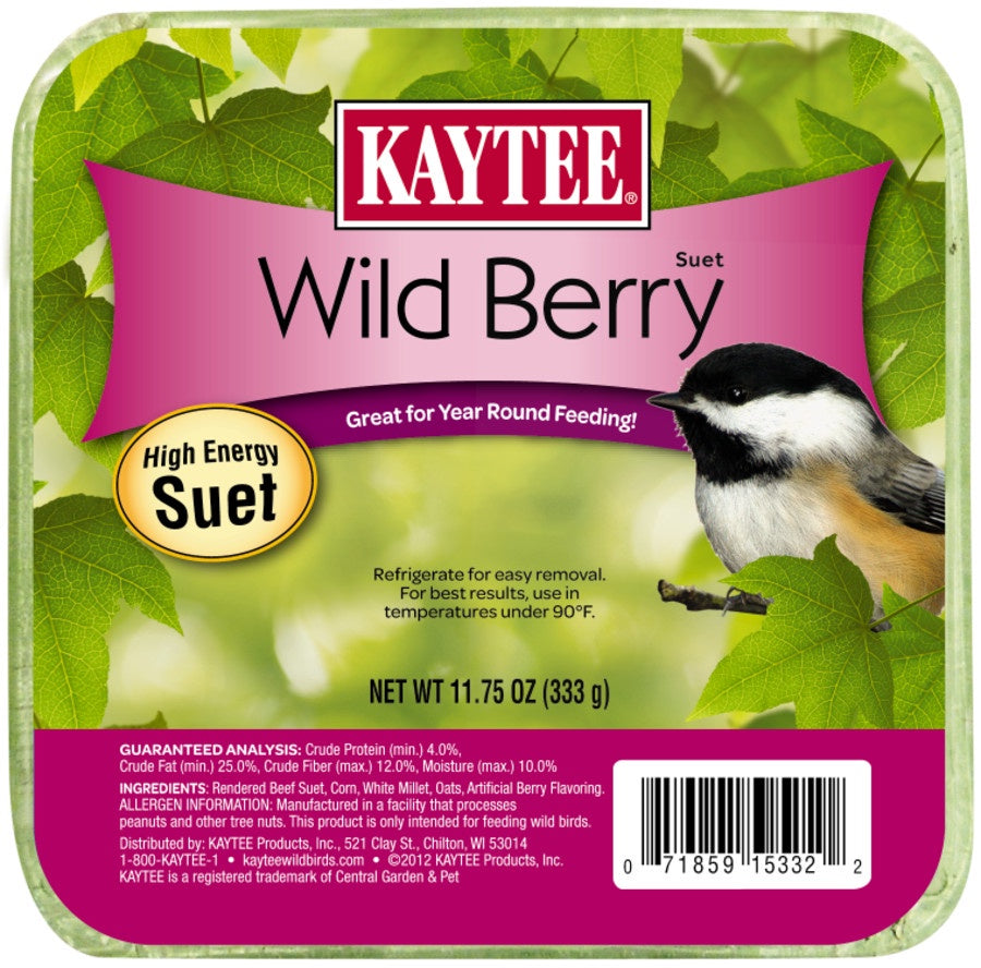 KT SUET CAKE WILD BERRY 11.75 OZ