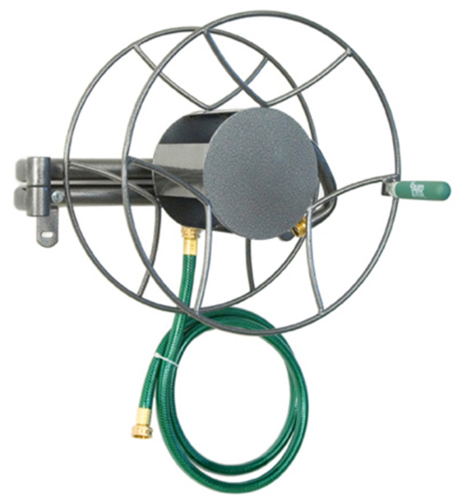 LEWIS TOOLS YARD BUTLER HOSE REEL WALL MOUNT HOSE REEL