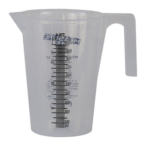 GRADUATED PITCHER 32 OZ / 1000 ML - MEASURE ME