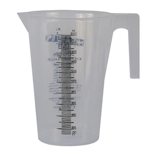 GRADUATED PITCHER 64 OZ / 2000 ML - MEASURE ME
