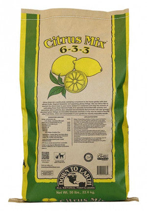 DOWN TO EARTH CITRUS MIX 50 LB