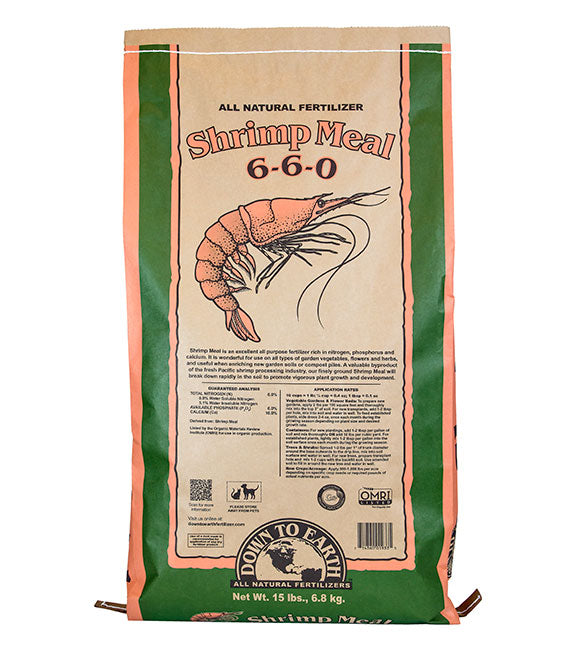 DOWN TO EARTH SHRIMP MEAL 15 LB