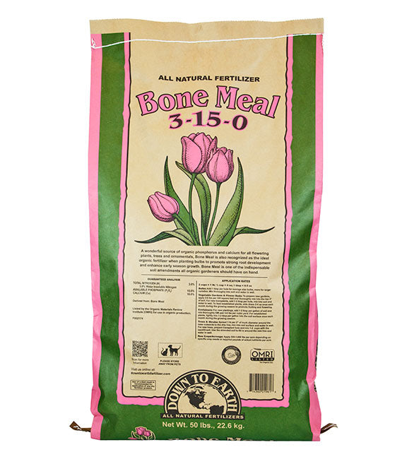 DOWN TO EARTH BONE MEAL 50 LB