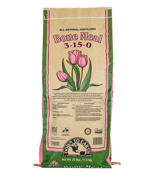 DOWN TO EARTH BONE MEAL 25 LB