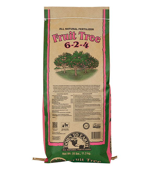 DOWN TO EARTH FRUIT TREE 25 LB