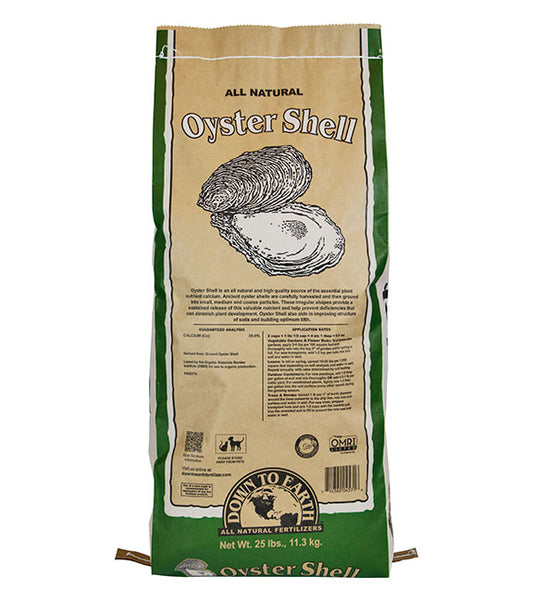 DOWN TO EARTH OYSTER SHELL 25 LB