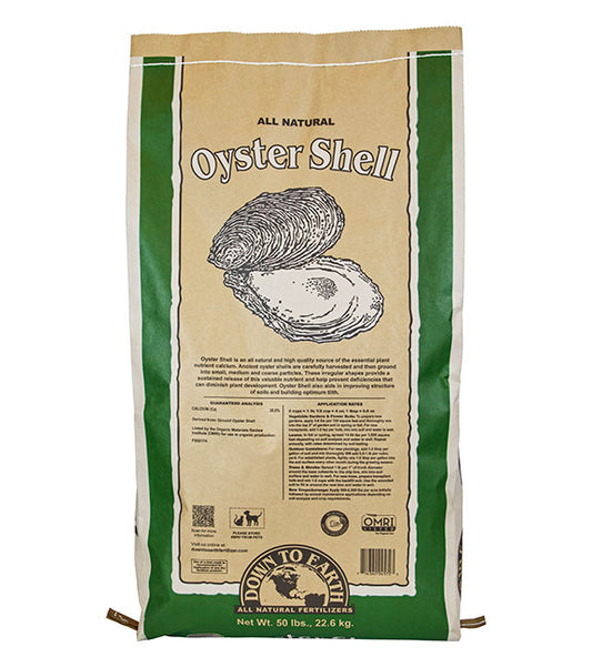 DOWN TO EARTH OYSTER SHELL 50 LB